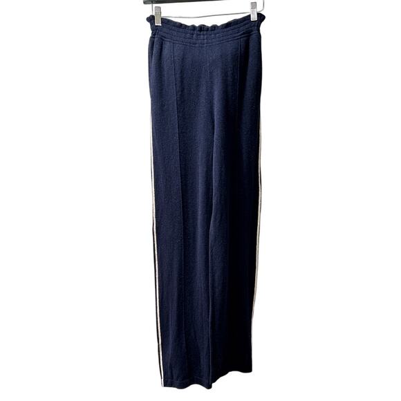 Naked Cashmere “Dylan” Track Pants – 100% Cashmere Lounge Pants, Navy - Picture 6 of 6